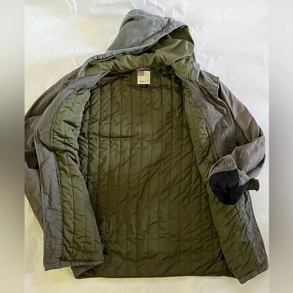 O’Neill Surf Lined Jacket - Charcoal - Large - Picture 3 of 5